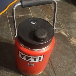 YETI Red Insulated Jug